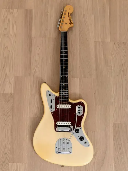 Электрогитара Fender Jaguar Vintage Pre-CBS Blonde w/case USA 1963