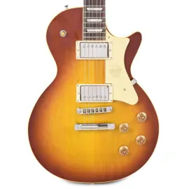 Heritage Custom Shop Core-C H-150 Plain Top Electric Guitar, Tobacco Sunburst