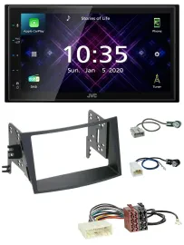 JVC DAB 2DIN MP3 Bluetooth USB Autoradio für Subaru Legacy Outback ab 09