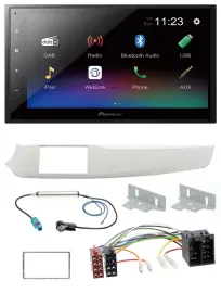 Автомагнитола Pioneer 2DIN, USB, Bluetooth, DAB, MP3 для Alfa Romeo Giulietta 2010–2013