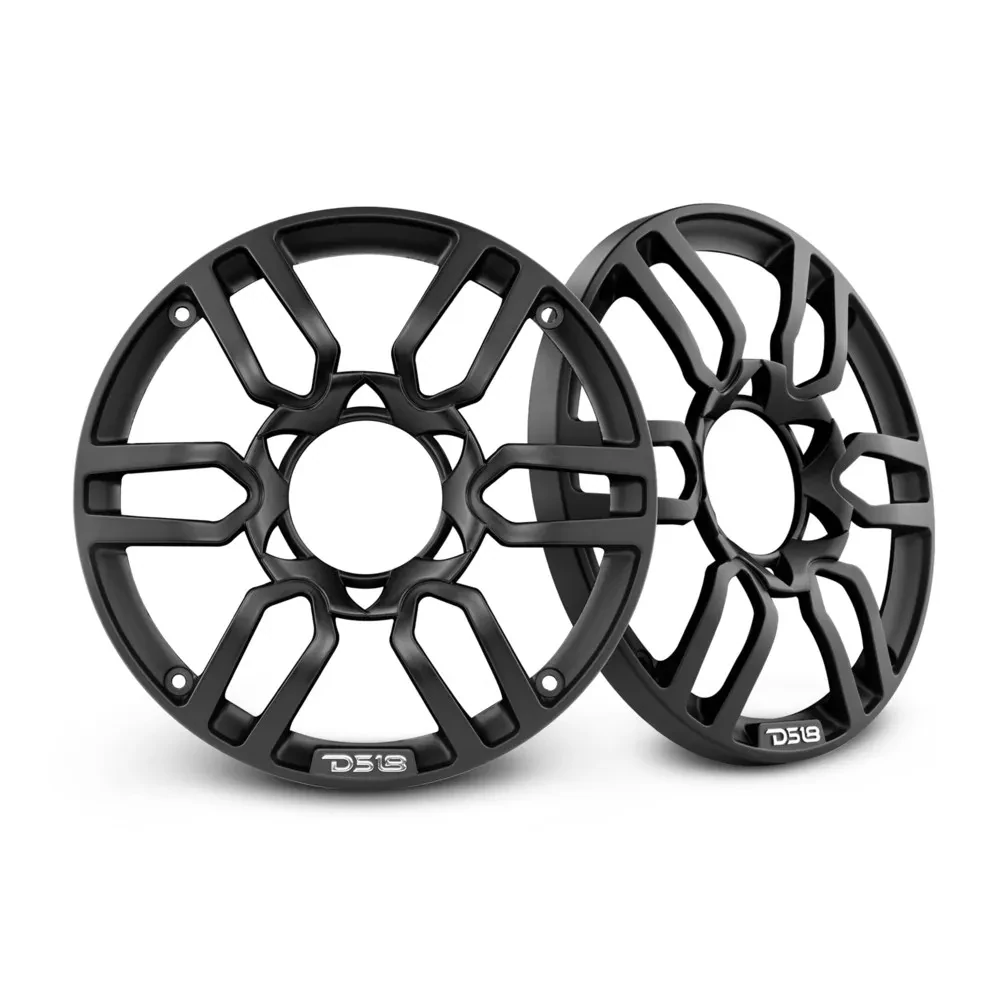 DS18 PRO-GRILL6/BK Universal 6.5" Speaker Grille Covers (Black)