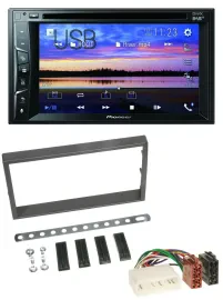 Автомагнитола для SsangYong Kyron (с 2005) Pioneer 2-DIN Bluetooth USB DVD DAB MP3