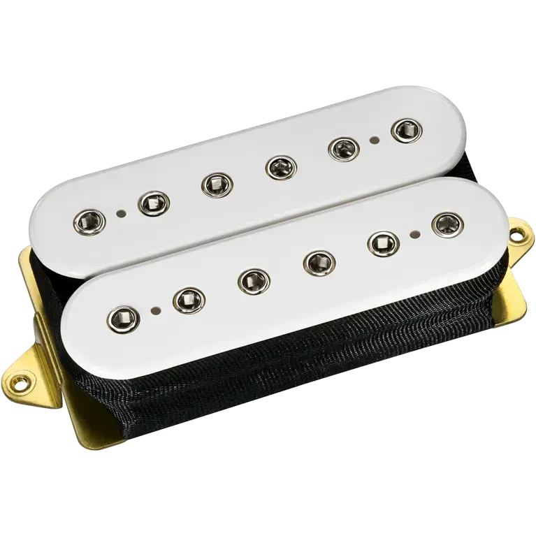 Звукосниматель для электрогитары DiMarzio DP101FW Dual Sound F-Spaced Bridge White