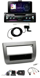 Автомагнитола для Lancia Y (2005–2011) Pioneer DAB, Bluetooth, USB, антрацит