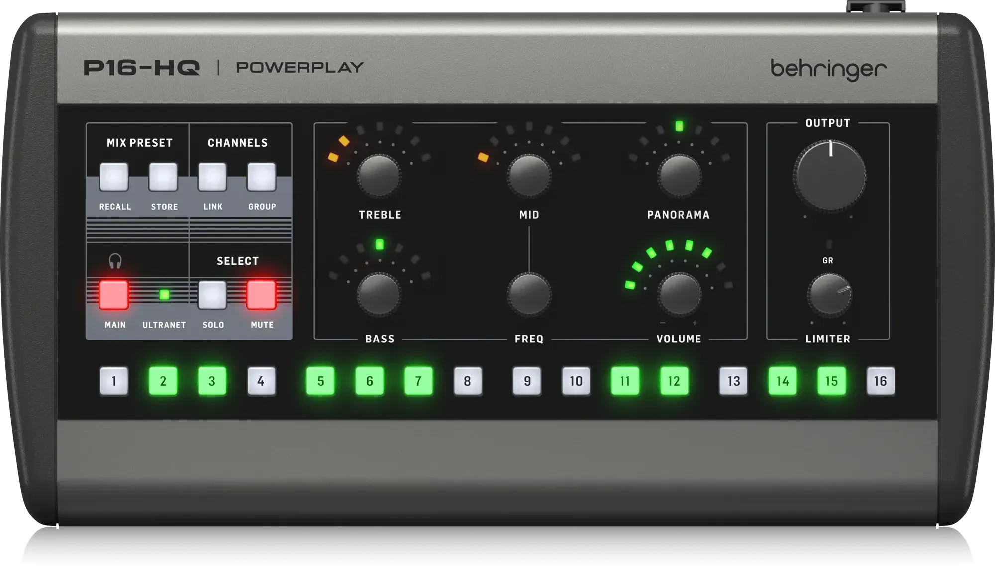 Микшер для стриминга Behringer P16-HQ