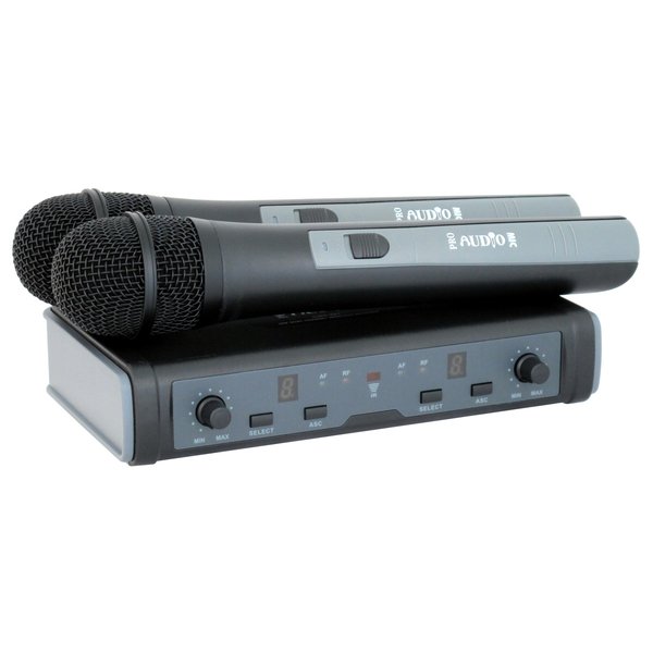 Аналоговая радиосистема с ручными микрофонами PROAUDIO DWS-807HT