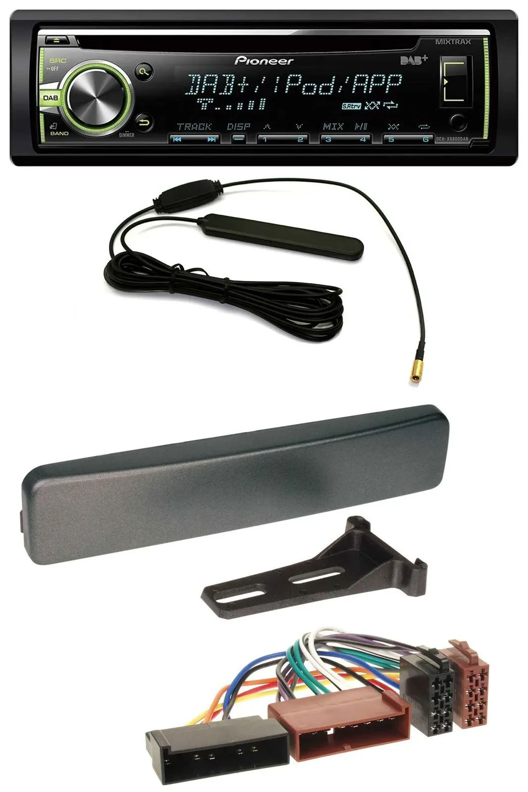 Pioneer MP3 USB CD DAB AUX Autoradio für Ford Cougar Fiesta Mondeo Focus Puma an