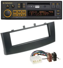 Pioneer DAB MP3 USB Bluetooth Autoradio für Mitsubishi Colt (ab 2009)