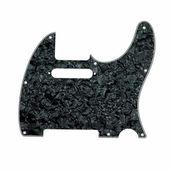 Пикгард Fender 8-Hole Mount Multi-Ply Telecaster Pickguard Black Moto