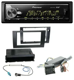 Автомагнитола Pioneer Bluetooth USB DAB MP3 для Audi A4 2004–2008 (B7) Bose (активная система)