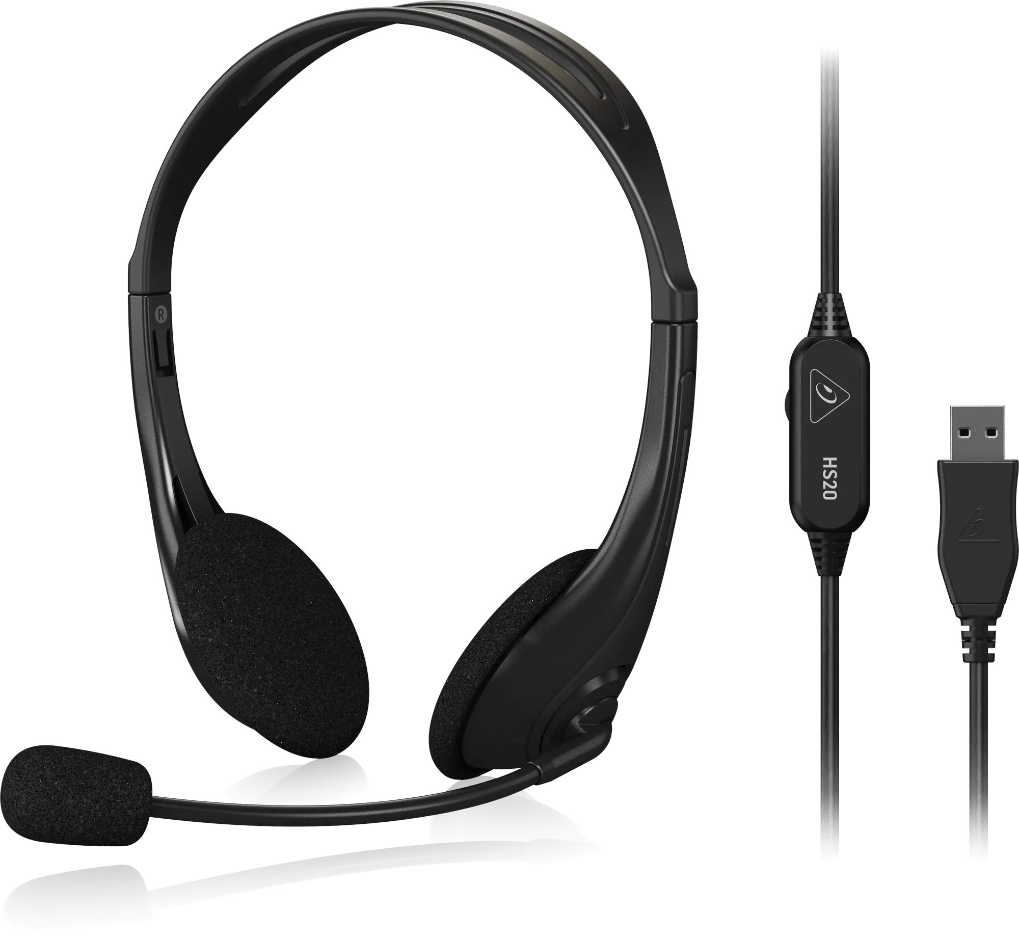 Гарнитура с микрофоном Behringer HS20 для интернет-телефонии и конференций USB