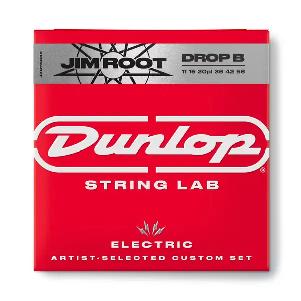 Струны для электрогитары Dunlop JRN1156DB Jim Root 11-56