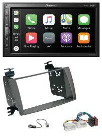 Pioneer USB MP3 DAB 2DIN Bluetooth Autoradio für Hyundai Sonata (ab 2009)
