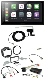 Pioneer USB Lenkrad 2DIN Bluetooth DAB Autoradio für BMW Mini F55/F56 2013-2016