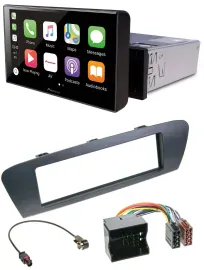 Pioneer Bluetooth MP3 DAB USB Autoradio für Renault Scenic (ab 12) - grau