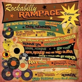 Виниловая пластинка Various Artists - Vol. 2-Rockabilly Rampage [New Vinyl LP] UK - Import