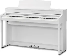 Цифровое пианино KAWAI CA501 PSW 88 клавиш, механика Grand Feel Compact, белый, с банкеткой