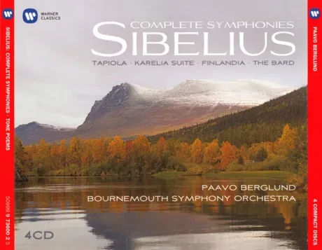 PAAVO BERGLUND - Sibelius: Complete Symphonies, Tapiola, Karelia Suite, Finlandia, The Bard (4CD)
