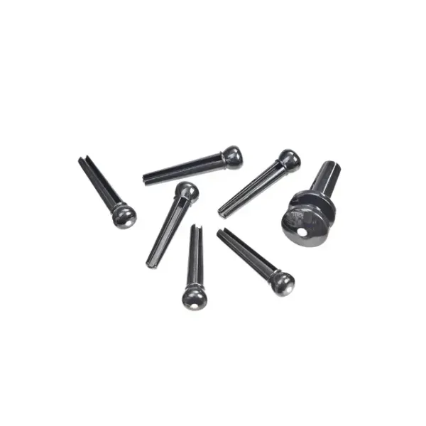 D'ADDARIO PWPS12 spritzgeformte Bridge-Pins mit Gurtknopf