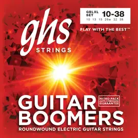 Струны для электрогитары GHS Strings GBLXL Boomers 10-38