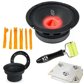 Memphis SRXP62V2 6.5" Mid-Range Speakers + Kit