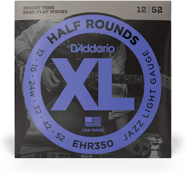 Струны для электрогитары D'Addario EHR350 XL 12-52