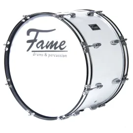 Marching Bass Drum 24"x12" Leicht Hochwertig Tragegurt Beater 7-Lagen Lindenholz