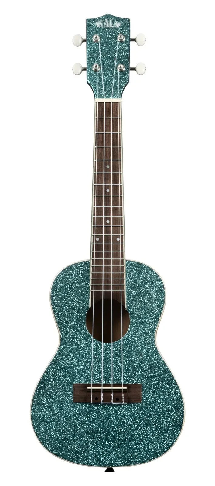 KALA KA-SPRK-AQUA - Sparkle Series Rhapsody In Blue Concert Ukulele, with Bag (U