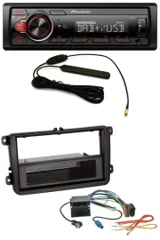 Pioneer MP3 DAB 1DIN AUX USB Autoradio für VW Amarok, Beetle, EOS (ab 06)
