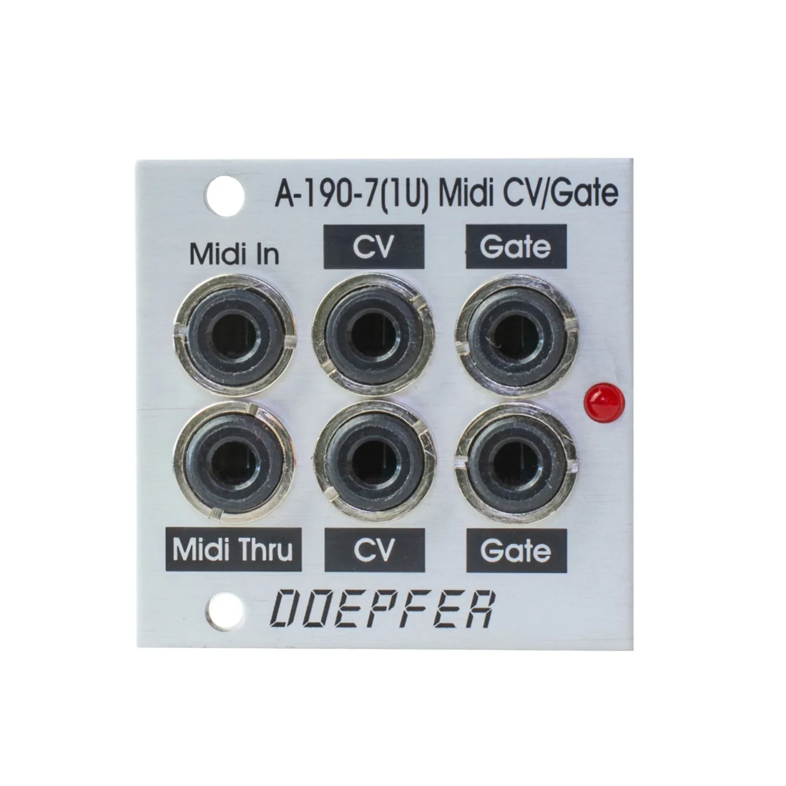 Doepfer A-190-7 1U Micro MIDI-CV/Gate Interface - Interface Modular Synthesizer