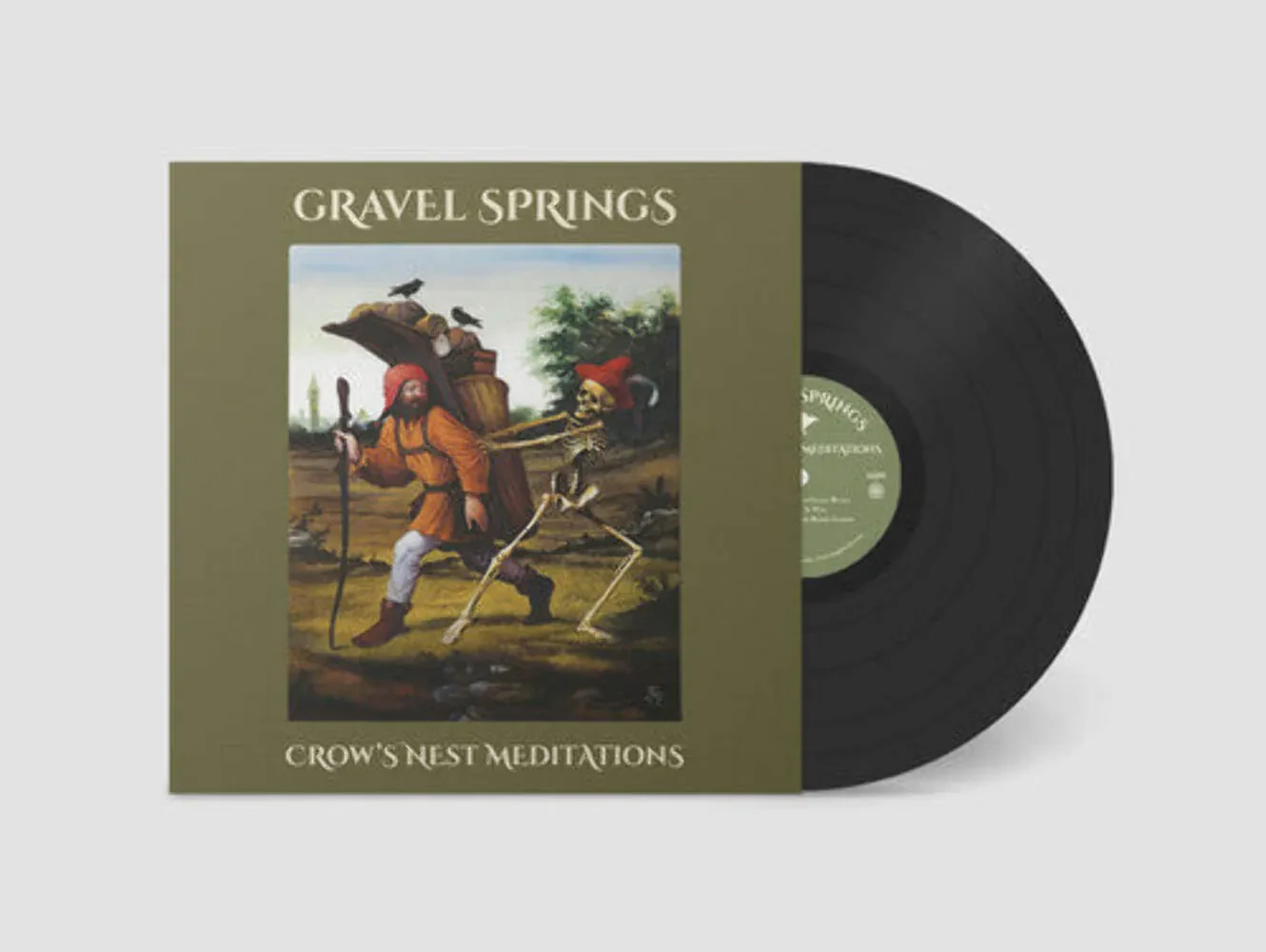 Виниловая пластинка Gravel Springs – Crow's Nest Meditations (Релиз 2024)