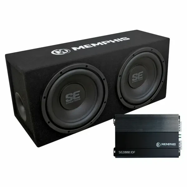 Memphis SE210 400W Dual 10" Street Edge Car Bass Package + Amplifier