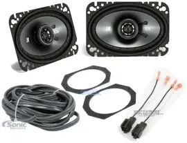 1987 - 1995 Jeep Wrangler YJ Kicker Knee Panel Speaker Replacement + Wire