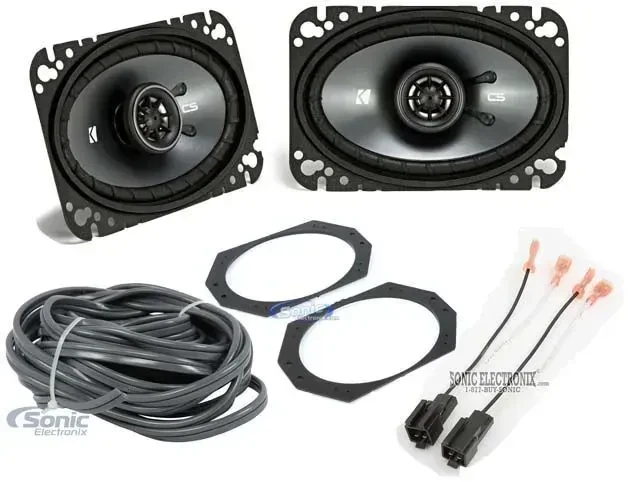 Автодинамики для Jeep Wrangler YJ (1987–1995) Kicker 43CSC464 (набор, с проводом)