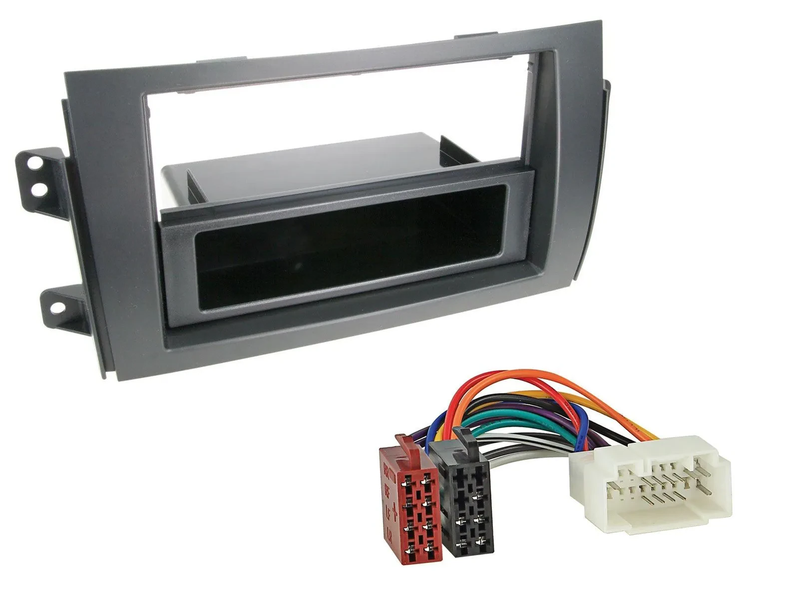 Einbauset DIN Autoradio für Fiat Sedici, Suzuki SX 4