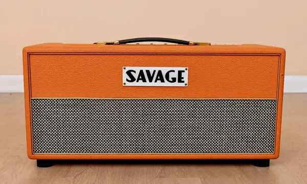 Усилитель для электрогитары Savage Audio Blitz 50 Boutique Tube Amp Head Custom Orange Tolex EL34 USA 2000s