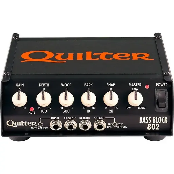 Усилитель для бас-гитары Quilter Labs Bass Block 802 800W Bass Amp Head