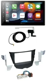 Pioneer MP3 USB Bluetooth DAB 2DIN Autoradio für Hyundai Veloster FS ab 2011