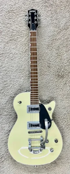 Gretsch G5230T Electromatic Jet FT Guitar w/Bigsby Two-Tone Vintage White