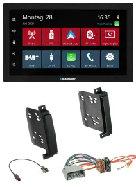 Blaupunkt MP3 Bluetooth DAB 2DIN USB Autoradio für Dodge Durango Jeep Grand Cher