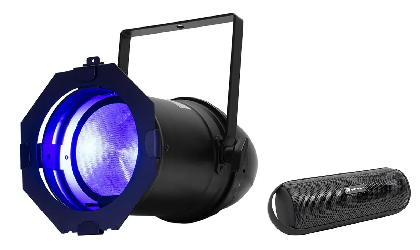 Прибор смены цвета American DJ Par Z150 RGBA DMX LED с портативной акустикой