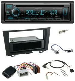 Kenwood Bluetooth DAB CD Lenkrad USB Autoradio für Honda CRV (2006-2012)