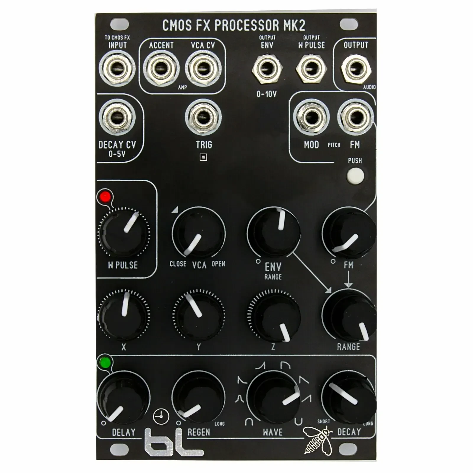 Модульный студийный синтезатор Blue Lantern CMOS FX Processor MK2 Drone Voice Eurorack Module