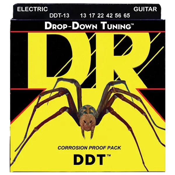 Струны для электрогитары DR Strings DDT-13 Drop-Down Tuning 13-65