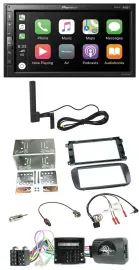 Pioneer USB 2DIN Bluetooth DAB Lenkrad Autoradio für Ford S-Max Mondeo Profi sch