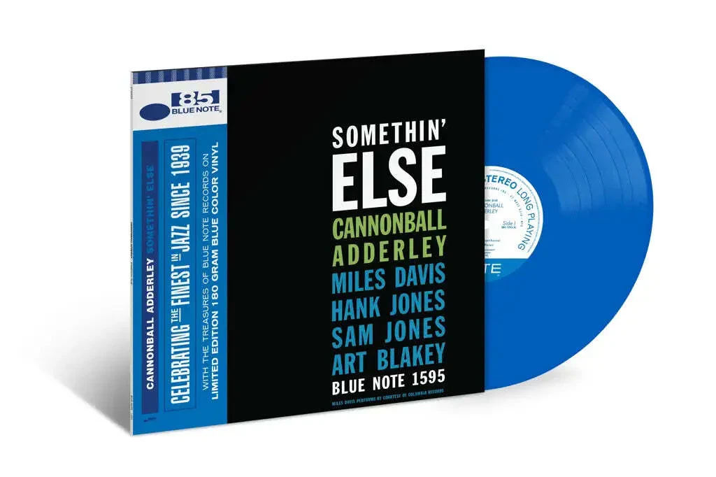 Cannonball Adderley - Somethin' Else [Indie-Exclusive Blue Vinyl] NEW Vinyl