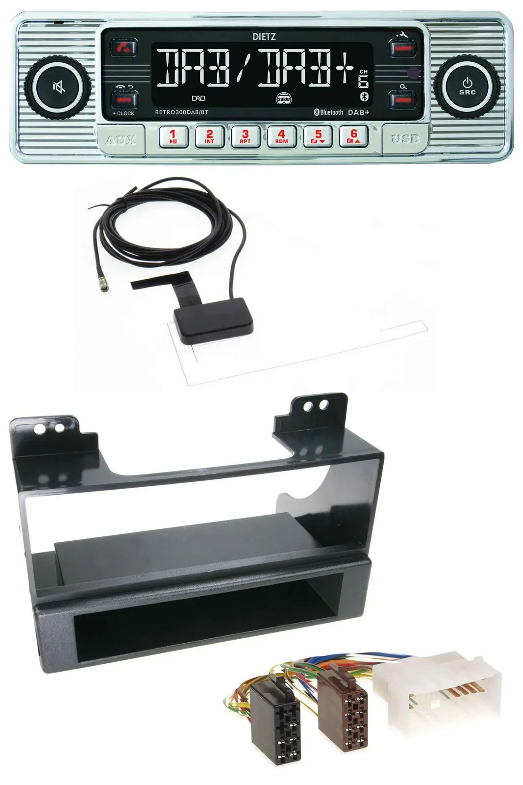 Dietz Bluetooth USB MP3 DAB Autoradio für Kia Carnival (ab 2006)