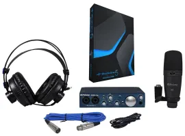Presonus Audiobox iTwo Studio Bundle w/Interface+Mic+Headphones+Software Upgrade