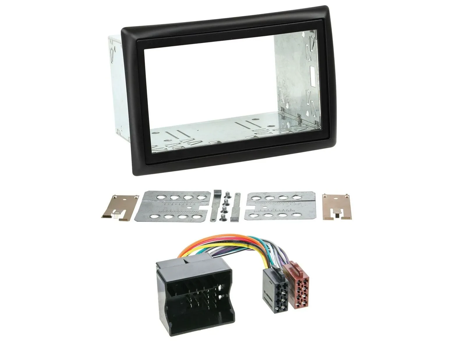 Einbauset Doppel DIN Autoradio für Renault Megane 2009-2010