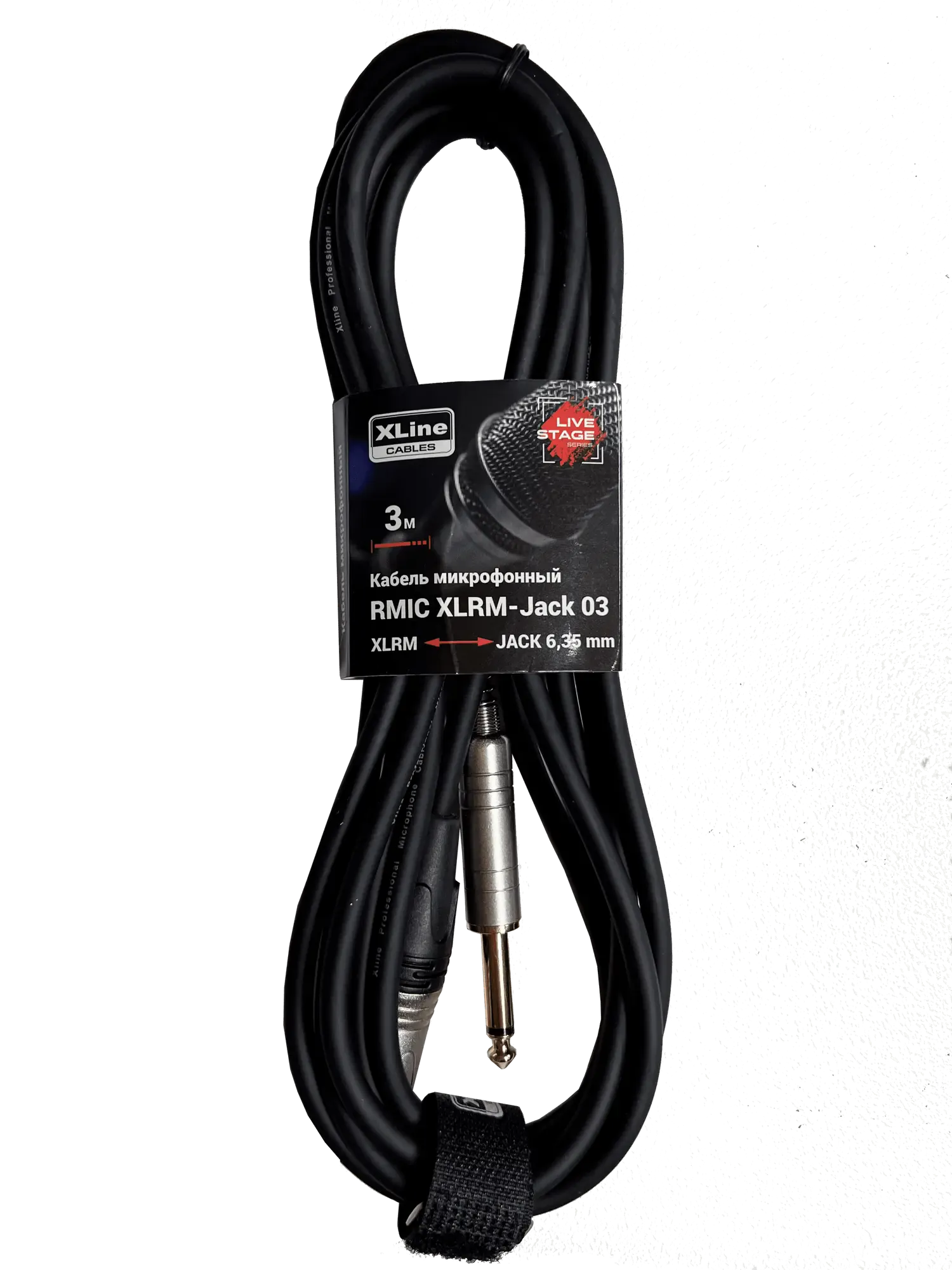Коммутационный кабель Xline Cables RMIC XLRM-JACK 03 3 м